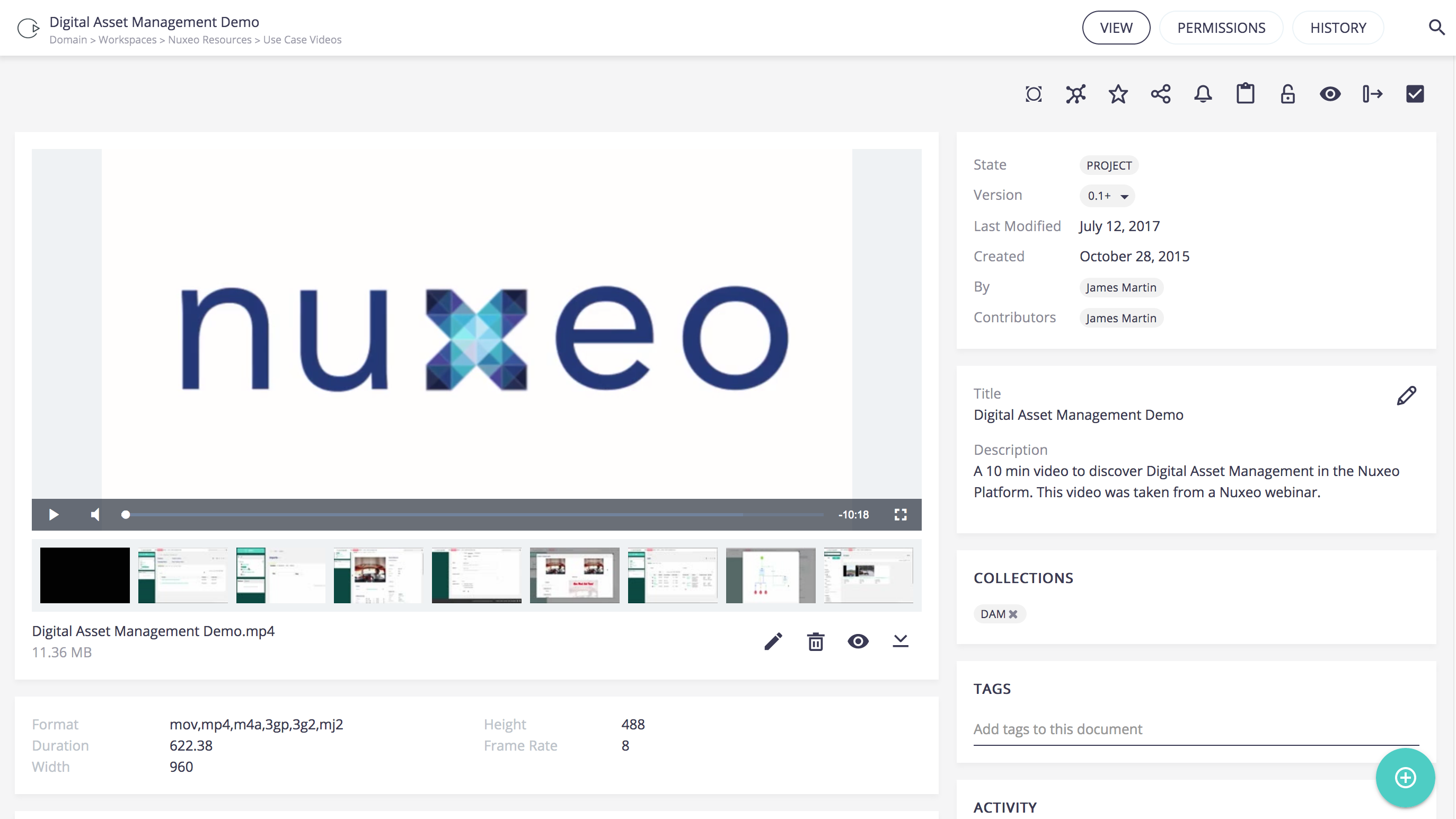 Web UI 9.2 video storyboard