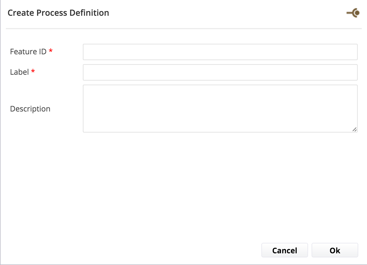 Workflow Creation Screen