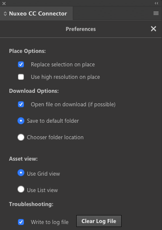 Adobe Preferences