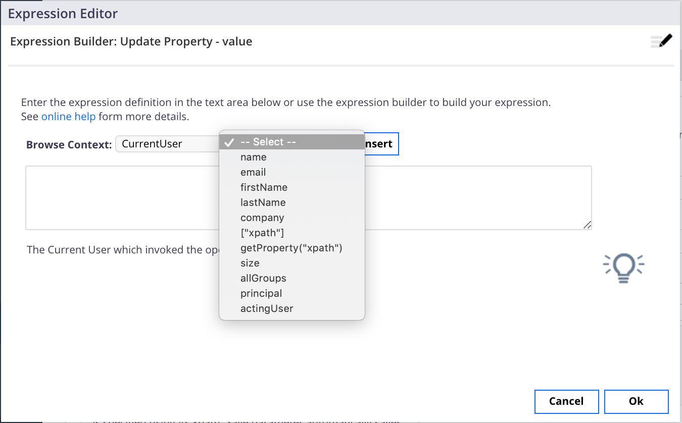 Javascript Expression User