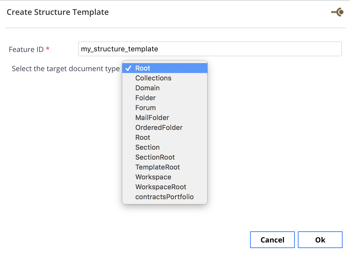 New Structure Template